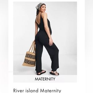 Maternity overall, stretch